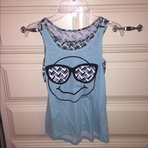 Justice Set. Tank top w/ shorts!